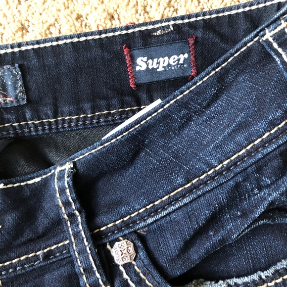 SILVER JEANS CO., SUKI MID SLIM BOOT JEANS, SIZE 31, Length 31, LIKE NEW - Picture 3 of 7